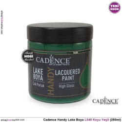Cadence Handy Lake Vernikli Boya L045 Koyu Yeşil 250ml - Cadence