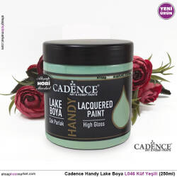 Cadence Handy Lake Vernikli Boya L046 Küf Yeşili 250ml - Cadence (1)