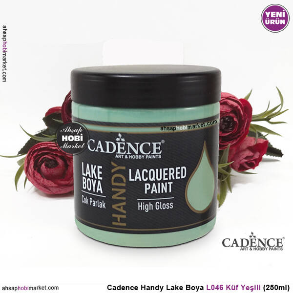 Cadence Handy Lake Vernikli Boya L046 Küf Yeşili 250ml - 2
