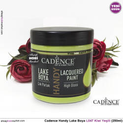 Cadence Handy Lake Vernikli Boya L047 Kiwi Yeşili 250ml - Cadence (1)