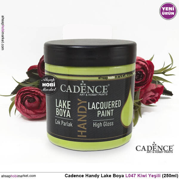 Cadence Handy Lake Vernikli Boya L047 Kiwi Yeşili 250ml - 2