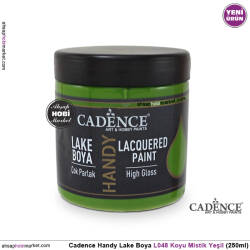 Cadence Handy Lake Vernikli Boya L048 Koyu Mistik Yeşil 250ml - Cadence