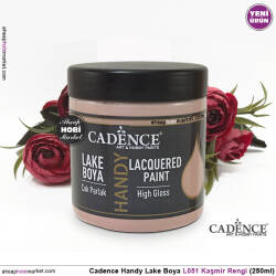 Cadence Handy Lake Vernikli Boya L051 Kaşmir Rengi 250ml - Cadence (1)