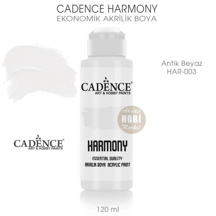 Cadence Harmony Akrilik Boya HAR-003 Antik Beyaz 120 ml - 1
