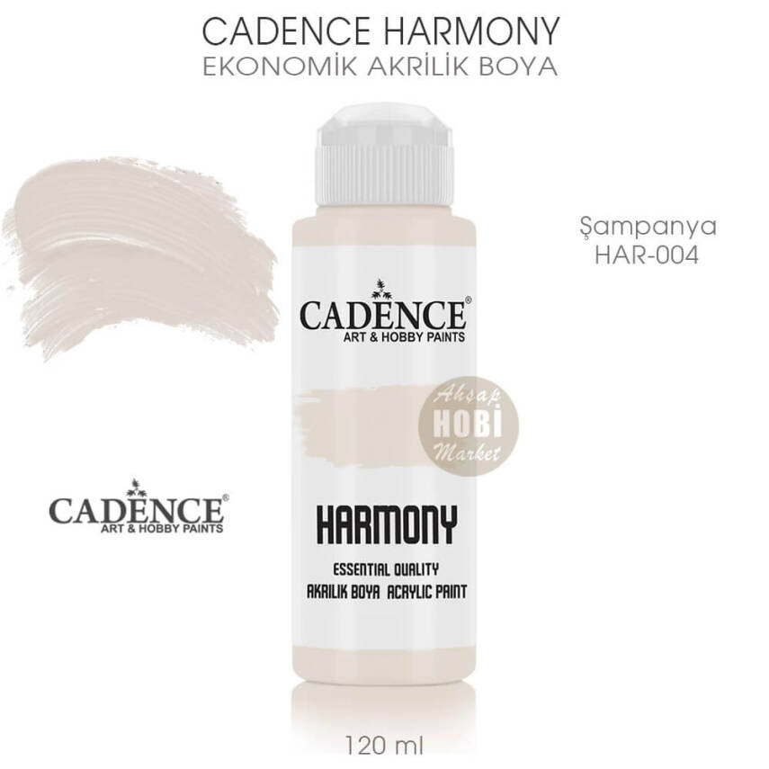 Cadence Harmony Akrilik Boya HAR-004 Şampanya 120 ml - 1