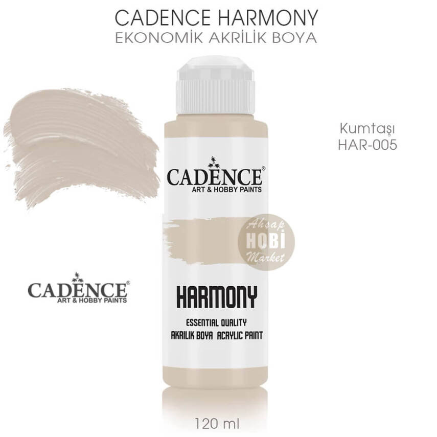 Cadence Harmony Akrilik Boya HAR-005 Kumtaşı 120 ml - 1