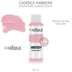Cadence Harmony Akrilik Boya HAR-008 Bebek Pembe 59 ml - Cadence