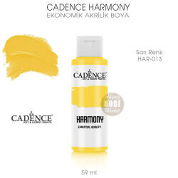 Cadence Harmony Akrilik Boya HAR-013 Sarı Renk 59 ml - Cadence