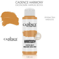 Cadence Harmony Akrilik Boya HAR-015 Amber 120 ml - Cadence