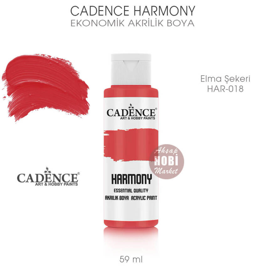 Cadence Harmony Akrilik Boya HAR-018 Elma Şekeri 59 ml - 1