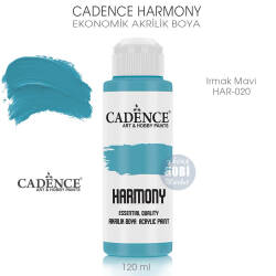 Cadence Harmony Akrilik Boya HAR-020 Irmak Mavi 120 ml - Cadence