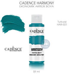 Cadence Harmony Akrilik Boya HAR-021 Turkuaz 59 ml - Cadence