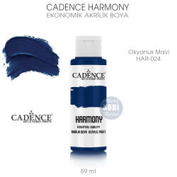 Cadence Harmony Akrilik Boya HAR-024 Okyanus Mavi 59 ml - Cadence