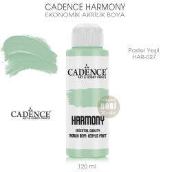 Cadence Harmony Akrilik Boya HAR-027 Pastel Yeşil 120 ml - Cadence