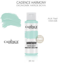 Cadence Harmony Akrilik Boya HAR-028 Açık Yeşil 59 ml - Cadence