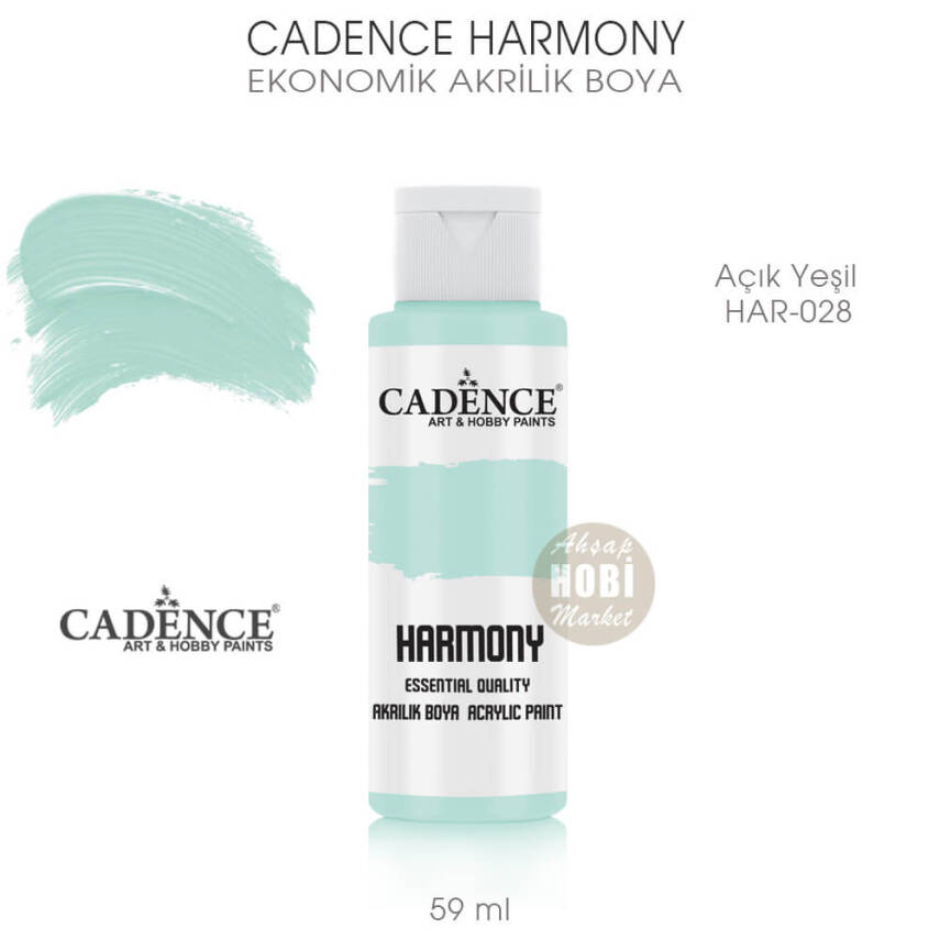 Cadence Harmony Akrilik Boya HAR-028 Açık Yeşil 59 ml - 1