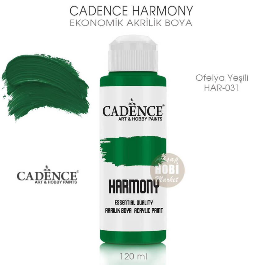 Cadence Harmony Akrilik Boya HAR-031 Ofelya Yeşili 120 ml - 1