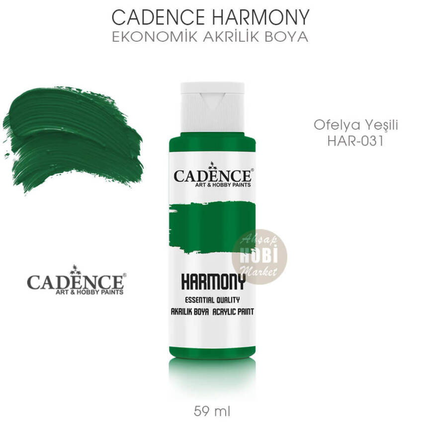 Cadence Harmony Akrilik Boya HAR-031 Ofelya Yeşili 59 ml - 1