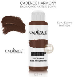 Cadence Harmony Akrilik Boya HAR-036 Koyu Kahve 120 ml - Cadence