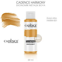 Cadence Harmony Metalik Boya HARM-001 Gold Altın 59 ml - Cadence