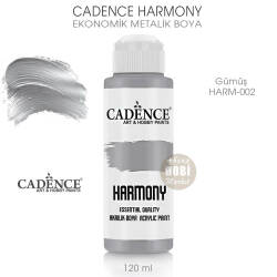 Cadence Harmony Metalik Boya HARM-002 Gümüş 120 ml - Cadence