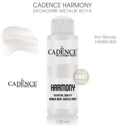Cadence Harmony Metalik Boya HARM-004 İnci Beyazı 120 ml - Cadence