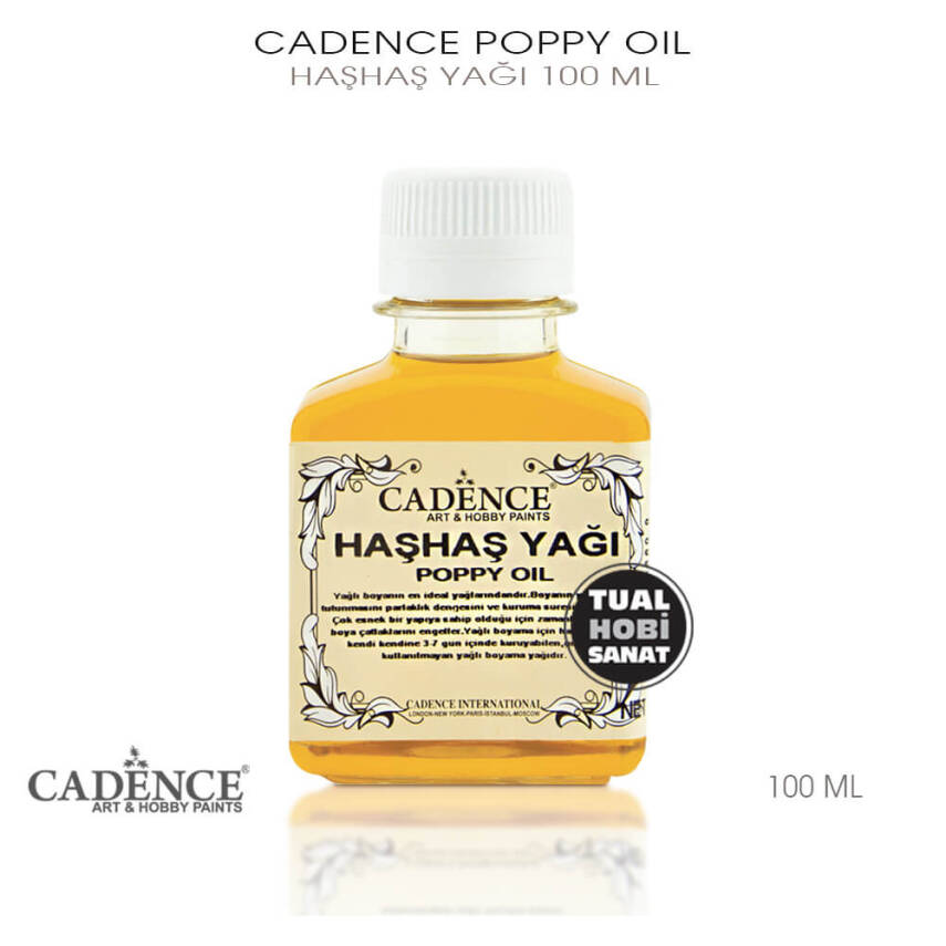 Cadence Haşhaş Yağı Poppy Oil 100 ml - 1
