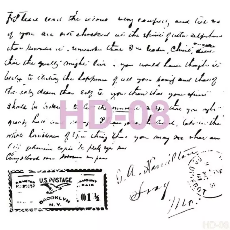 Cadence Home Decor Duvar Stencil - HD008 - 1