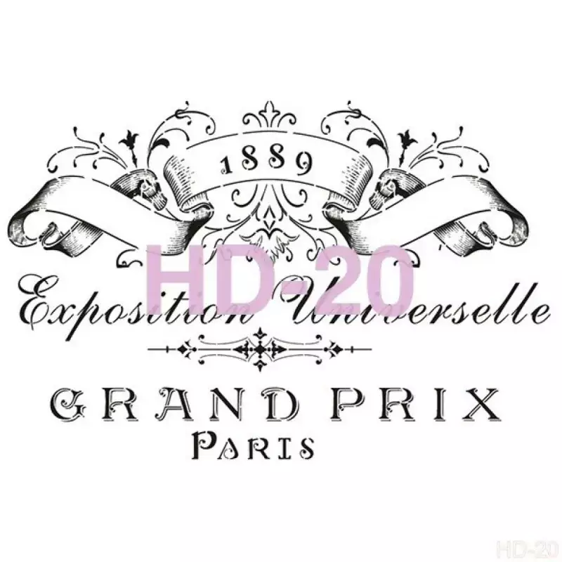 Cadence Home Decor Duvar Stencil - HD020 - 1