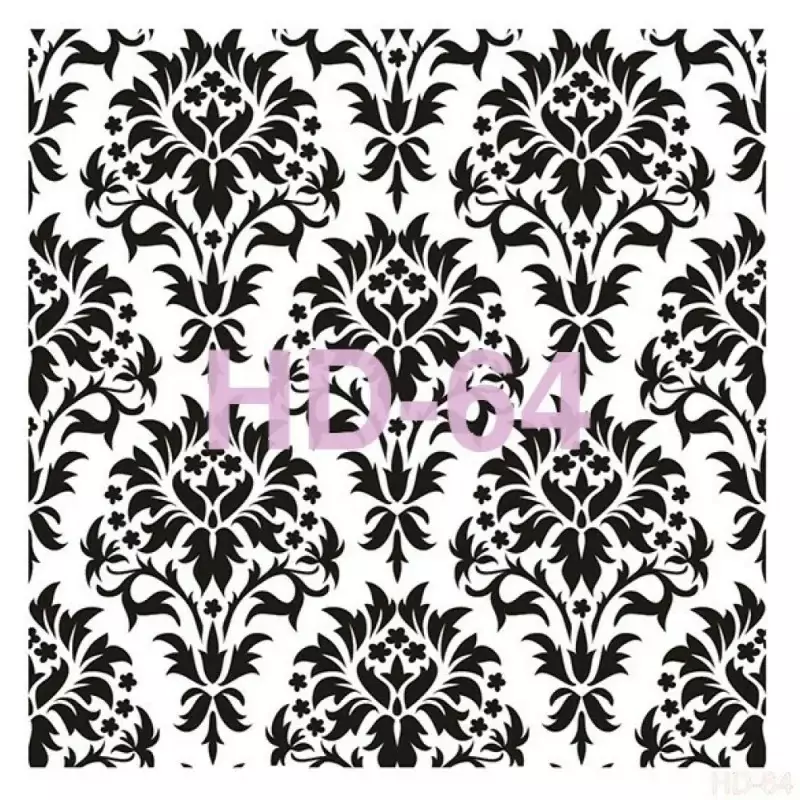 Cadence Home Decor Duvar Stencil - HD064 - 1