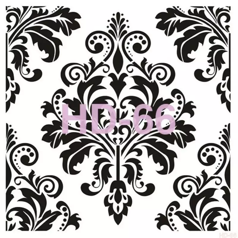 Cadence Home Decor Duvar Stencil - HD066 - 1