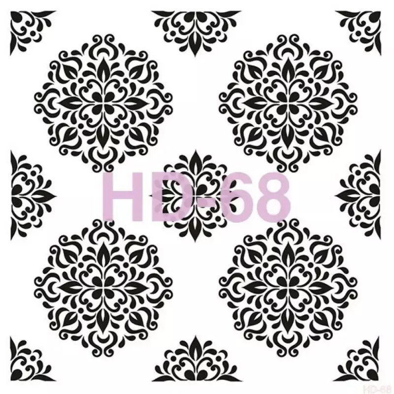 Cadence Home Decor Duvar Stencil - HD068 - 1