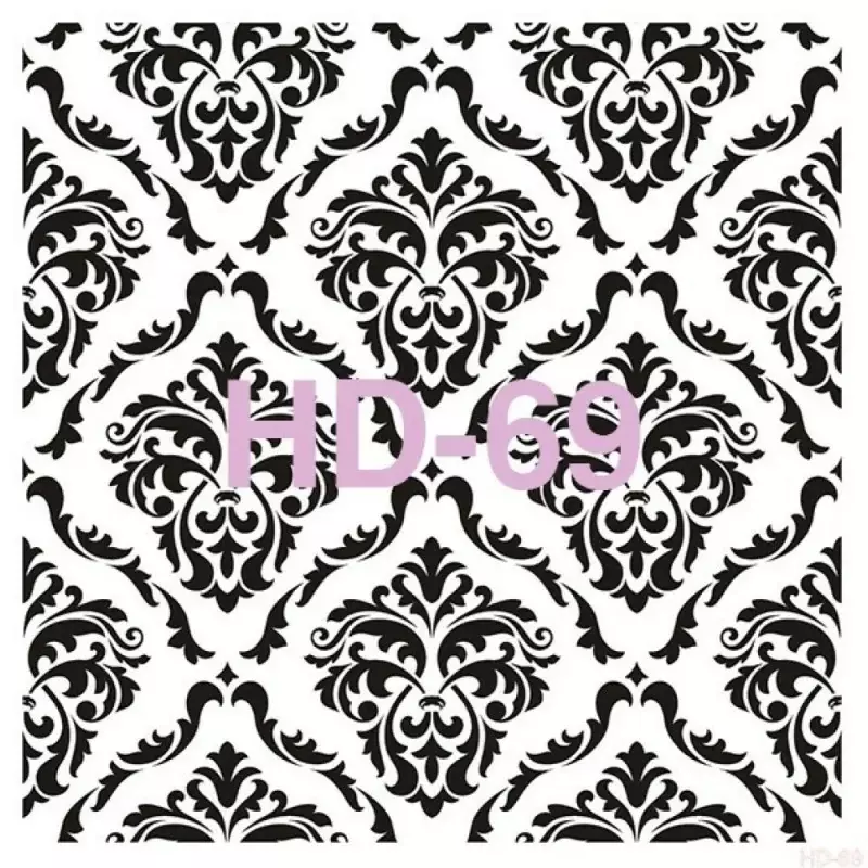 Cadence Home Decor Duvar Stencil - HD069 - 1