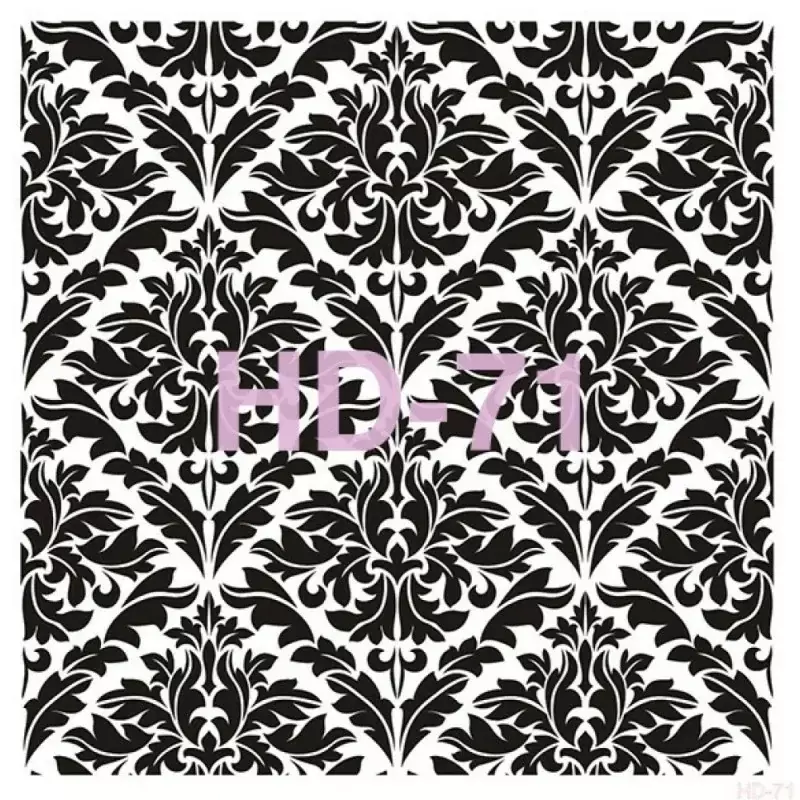 Cadence Home Decor Duvar Stencil - HD071 - 1