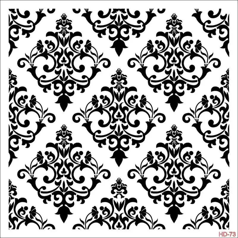 Cadence Home Decor Duvar Stencil - HD073 - 1
