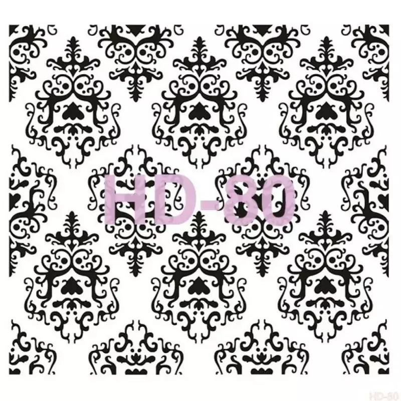 Cadence Home Decor Duvar Stencil - HD080 - 1