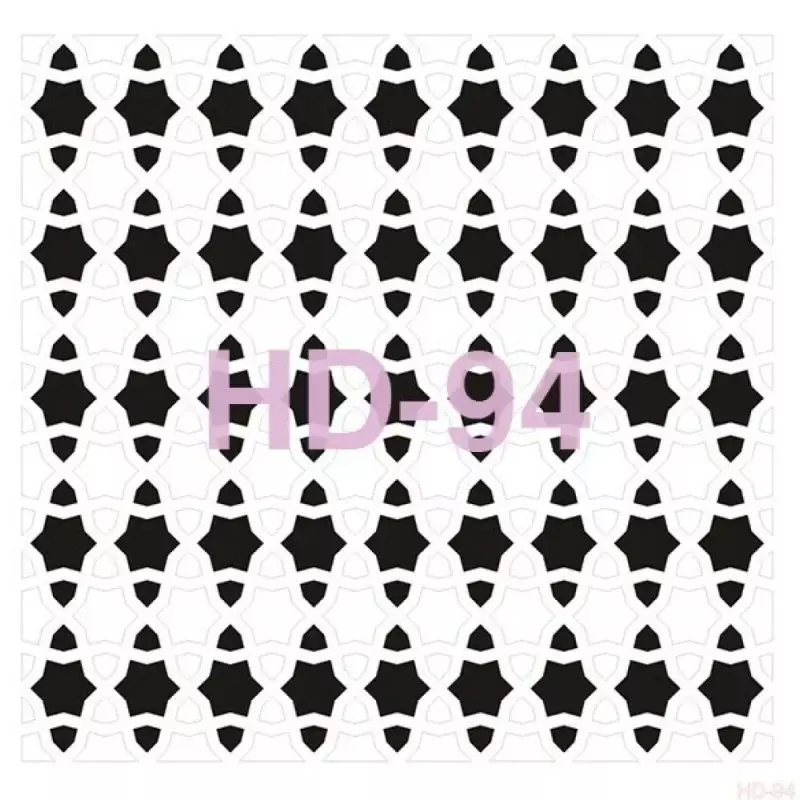 Cadence Home Decor Duvar Stencil - HD094 - 1