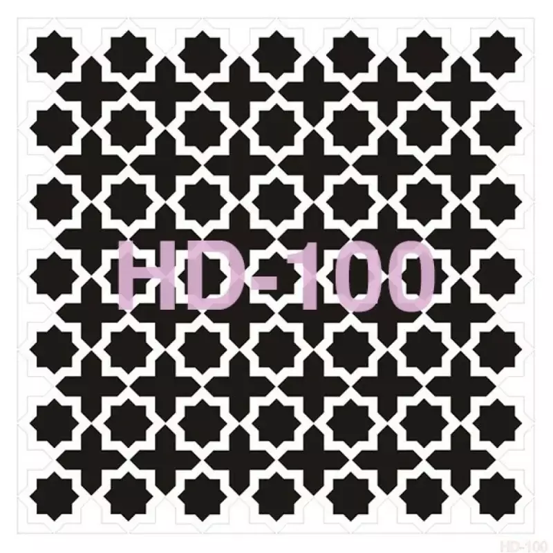 Cadence Home Decor Duvar Stencil - HD100 - 1