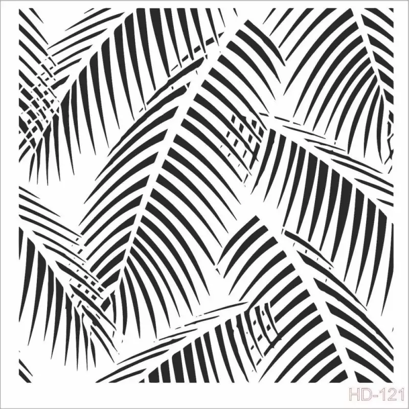 Cadence Home Decor Duvar Stencil - HD121 - 1