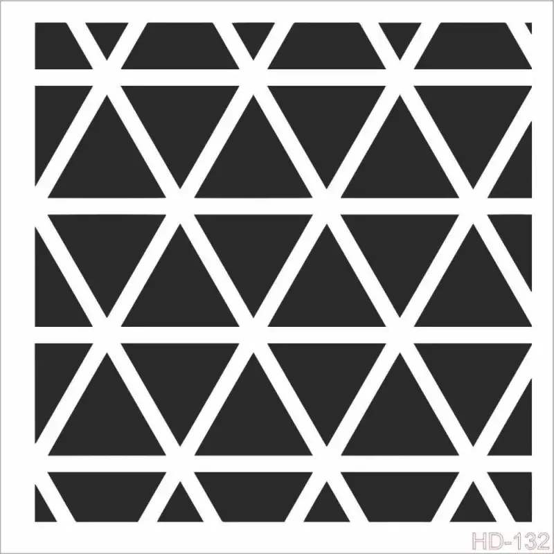 Cadence Home Decor Duvar Stencil - HD132 - 1