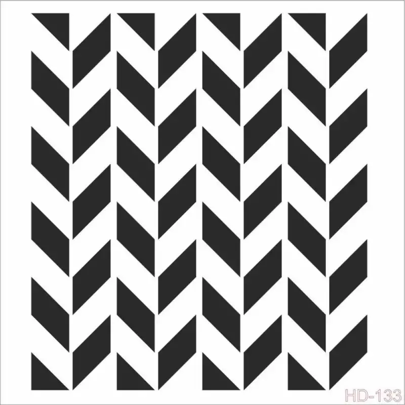 Cadence Home Decor Duvar Stencil - HD133 - 1