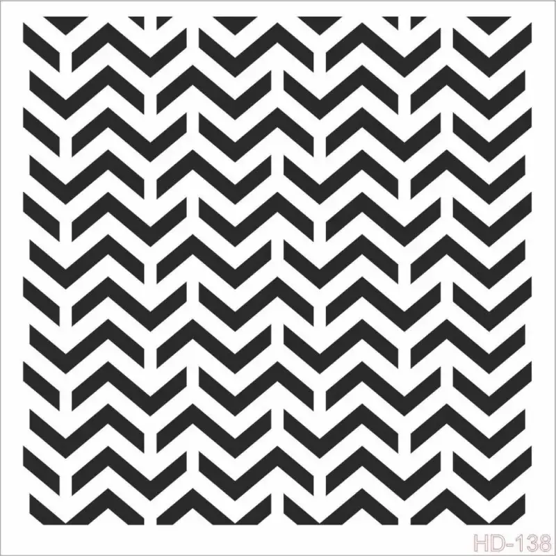 Cadence Home Decor Duvar Stencil - HD138 - 1