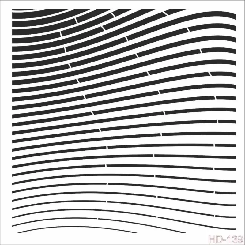 Cadence Home Decor Duvar Stencil - HD139 - 1