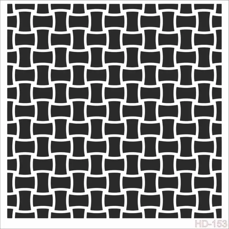 Cadence Home Decor Duvar Stencil - HD153 - 1