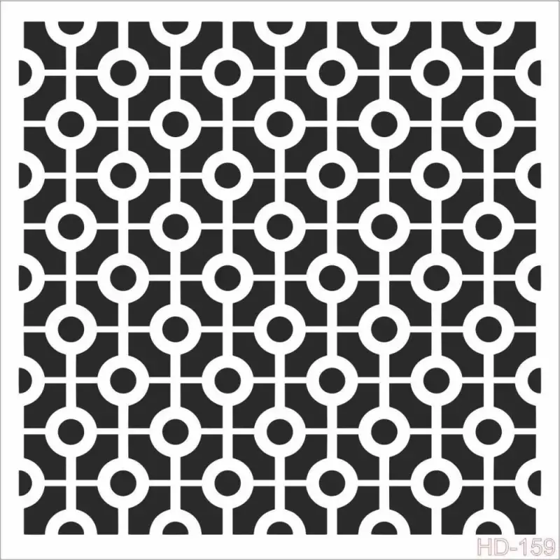 Cadence Home Decor Duvar Stencil - HD159 - 1
