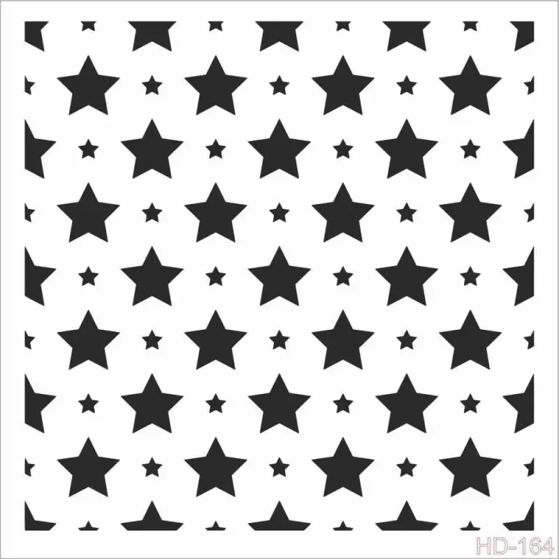 Cadence Home Decor Duvar Stencil - HD164 - 1