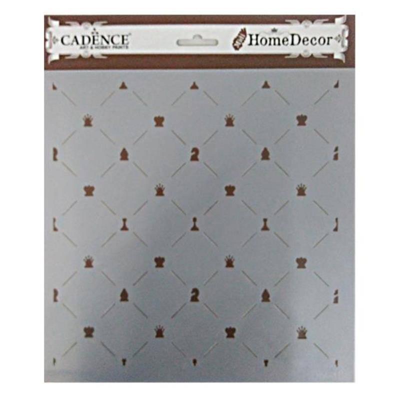 Cadence Home Decor Duvar Stencil - HD188 - 1