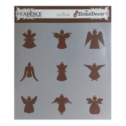 Cadence Home Decor Duvar Stencil - HD190 - Cadence