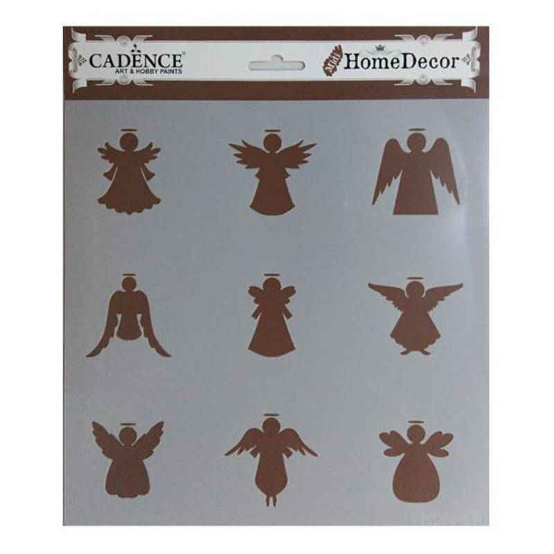 Cadence Home Decor Duvar Stencil - HD190 - 1
