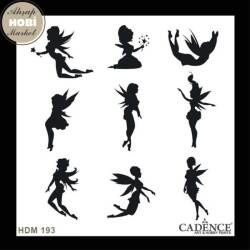 Cadence Home Decor Duvar Stencil - HD193 - Cadence